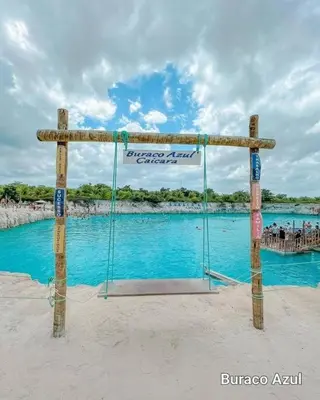 A piscina em ou perto de Beach House Preá
