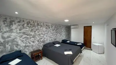 Uma cama ou camas num quarto em Pousada Velas de Flecheiras