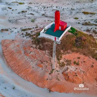 Uma vista aérea de Flatsuico
