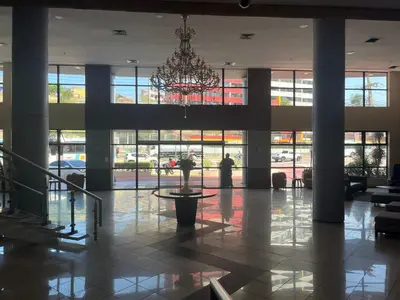 A planta de Flat Iate Plaza