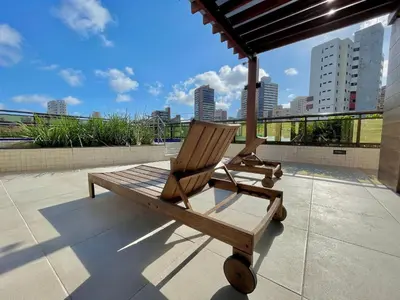 A planta de Be.live Residence - Meireles