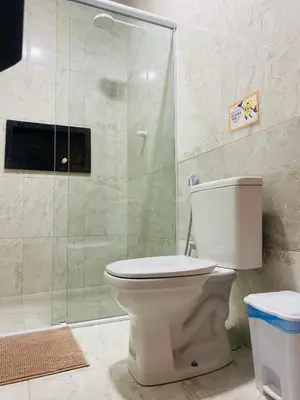 Uma casa de banho em Casa com Piscina Privativa - Perto da Lagoa do Paraíso