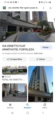 A planta de Flat via venetto ap 1501