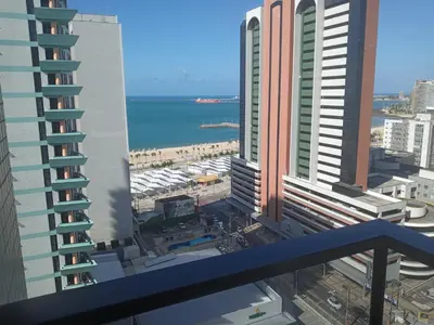 Uma vista do mar geral ou uma vista do mar a partir do apartamento
