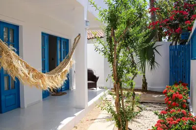 Um jardim no exterior de Vila Marinella