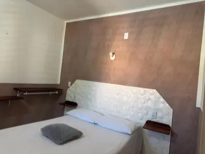 Uma cama ou camas num quarto em Casa De Praia 9 quartos Em Aguas Belas, CE