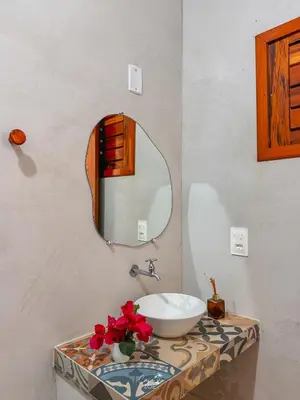 Uma casa de banho em Casa Zoe Icaraizinho