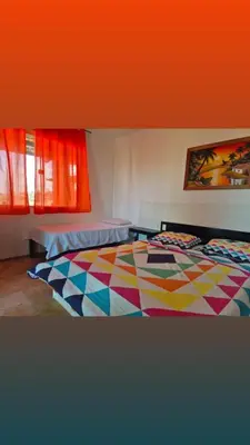 Uma cama ou camas num quarto em mansao922