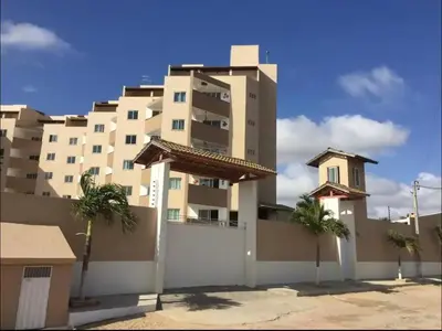 O edifício onde o apartamento está situado