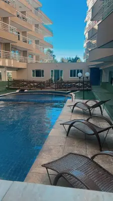 A piscina em ou perto de Apt Casal Cumbuco Chico do Caranguejo 200 mt.