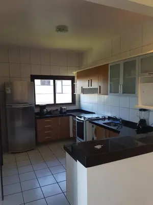 A cozinha ou kitchenette de Cumbuco Dream Beach Luxury beach apartments