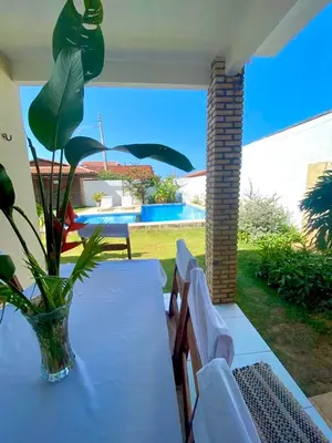 A piscina em ou perto de Casa de Praia Em Aguas Belas 3 suites