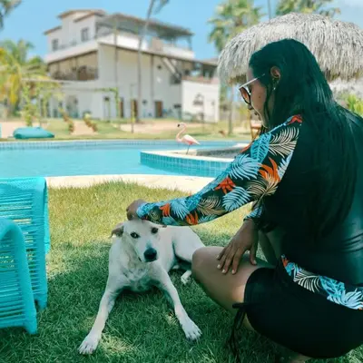 O animal ou animais de estimação com os hóspedes em Pousada Varanda Amar - Icaraizinho de Amontada