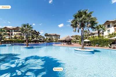 A piscina em ou perto de Apto compacto no VG Sun Cumbuco por Tactu