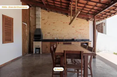A cozinha ou kitchenette de Casa a 150m da praia no Pontal do Maceió por Tactu