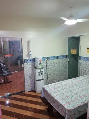 Uma área de estar em Pousada Pouso Feliz