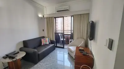 Uma televisão e/ou sistema de entretenimento em Saint Martin 1105 LC FLATS Meireles