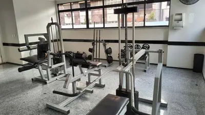 O centro de fitness e/ou as comodidades de fitness de Saint Martin 1105 LC FLATS Meireles