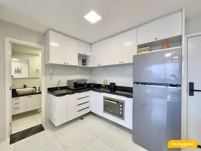 A cozinha ou kitchenette de Condomínio JSmart, localização ideal