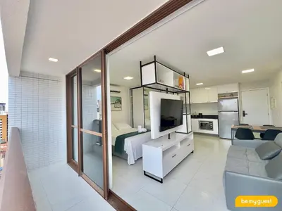 A cozinha ou kitchenette de Condomínio JSmart, localização ideal