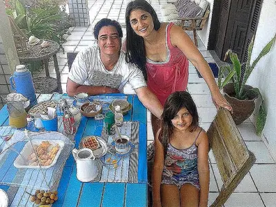 Os clientes hospedados em Bed & Breakfast Casa de Valeria