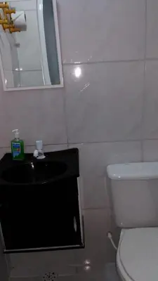 Uma casa de banho em Pousada Brenda