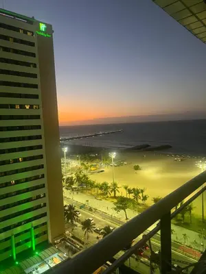 Uma vista do mar geral ou uma vista do mar a partir do apartamento