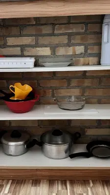 A cozinha ou kitchenette de Suítes Green Village Flecheiras