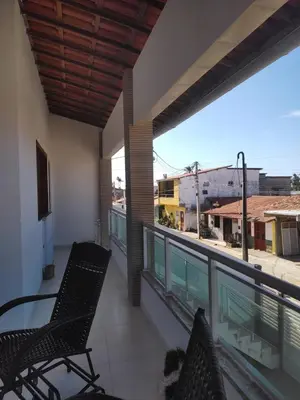 Uma varanda ou terraço em Casa Tropicana (2º andar)