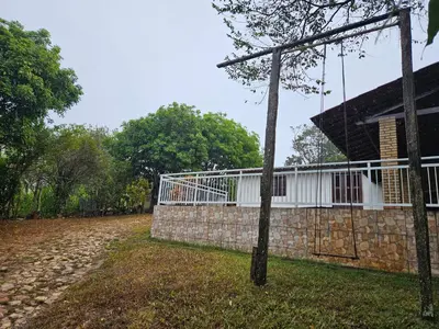 O edifício onde a casa de férias está situado