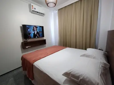 Uma televisão e/ou sistema de entretenimento em FLAT SAINT MARTIN Apto 308