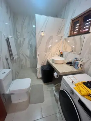 Uma casa de banho em Villa Amarelo