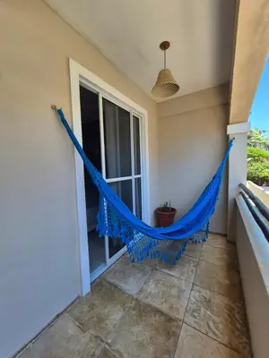 Uma varanda ou terraço em Cumbuco Residence #203