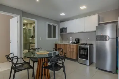 A cozinha ou kitchenette de My Way #127 - Quádruplo em Meireles por Carpediem
