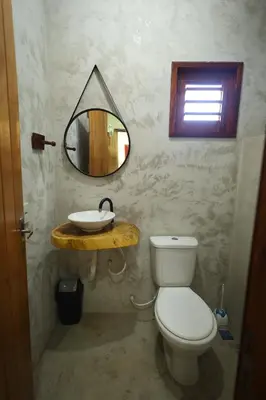 Uma casa de banho em Casa da GabiLu