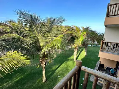 Uma varanda ou terraço em VG Sun - Apto C5 207 - Paraíso na Praia do Cumbuco