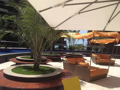 A piscina em ou perto de Flat Mar Vip