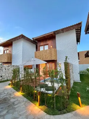 O edifício onde o apartamento está situado