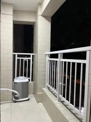 Uma varanda ou terraço em Meireles Compact Apartamento 600m do aterro da praia de Iracema