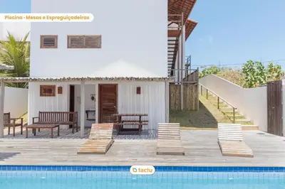A piscina em ou perto de Apto 100m da praia no Pontal de Maceió por Tactu