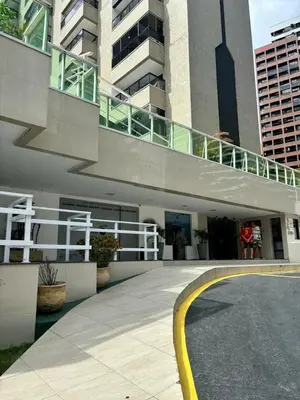 O edifício onde o aparthotel está situado