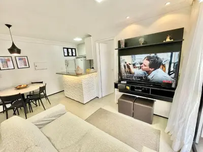 Uma televisão e/ou sistema de entretenimento em Alessandra Residence | Meireles - CE