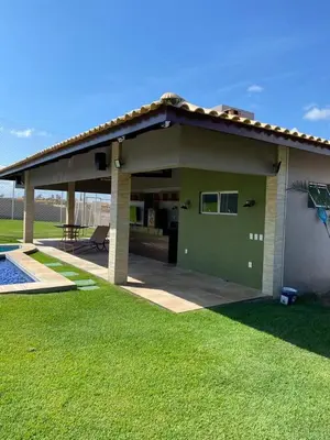 O edifício onde a casa de férias está situado