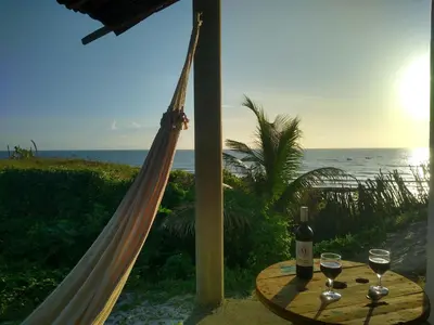 Paisagem natural perto da casa de férias