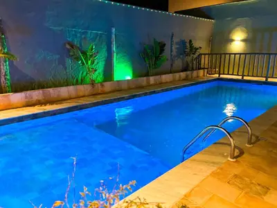 A piscina em ou perto de Chalés Mahalo J - Pontal de Maceió - Fortim
