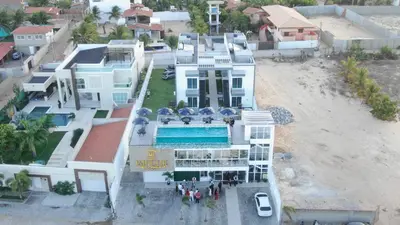 Uma vista aérea de WL IMPERIO HOTEL POUSADA