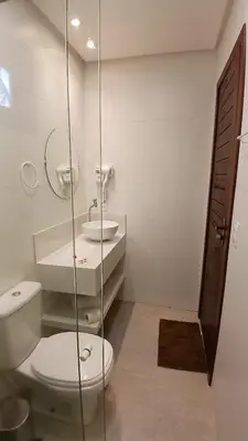 Uma casa de banho em Pousada Solarium