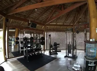 O centro de fitness e/ou as comodidades de fitness de Dom Pedro Laguna Beach Resort & Golf