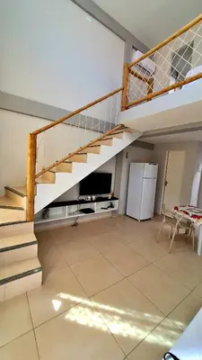 A cozinha ou kitchenette de VidaBela Lofts Cumbuco CE