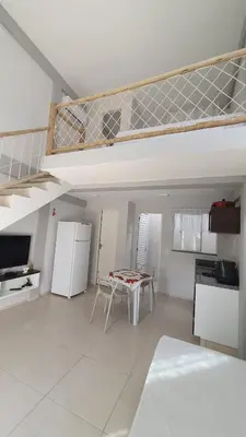 A cozinha ou kitchenette de VidaBela Lofts Cumbuco CE